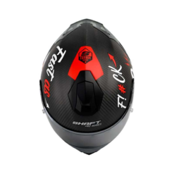Casco Shaft Pro 620evo Apex Pro Negro Rojo Visor Silver