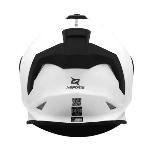Casco X-Sports V151 Solid Blanco Brillo