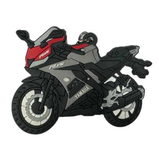 Llavero Moto R15 Negro