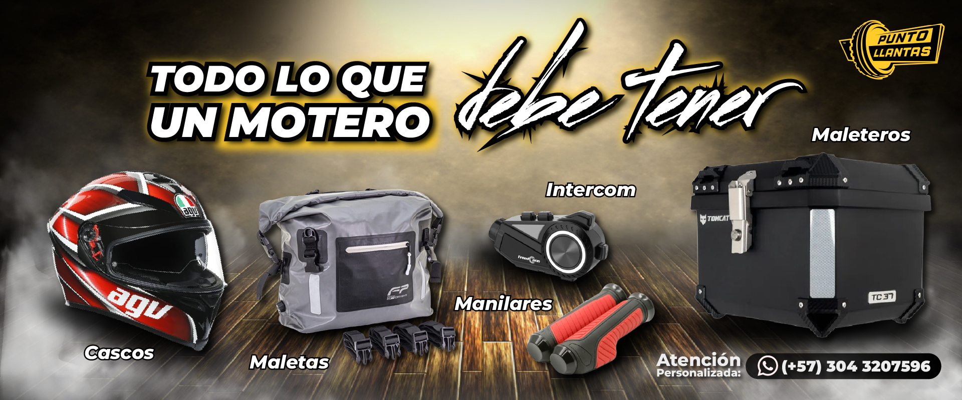 Accesorios para moto