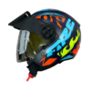 Casco Ich 102 Ed Fire Azul Navy