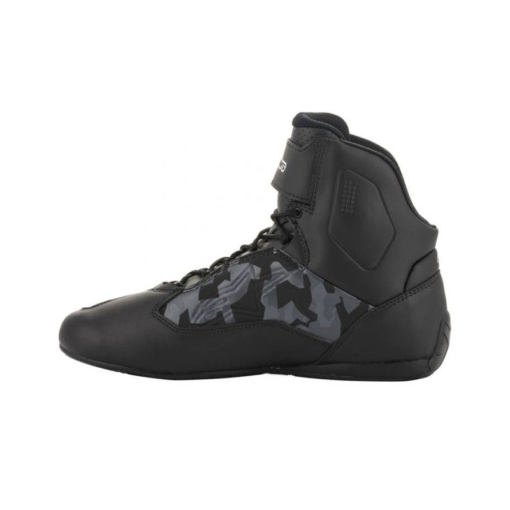 Botas Alpinestars Faster 3 Negro Gris Camuflado Rojo