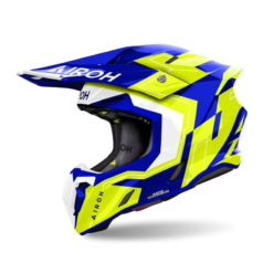 Casco Airoh Twist 3 Azul Amarillo