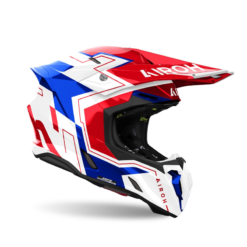 Casco Airoh Twist 3 Dizzy Azul Rojo