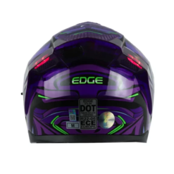 Casco Edge Boston Steelix Morado