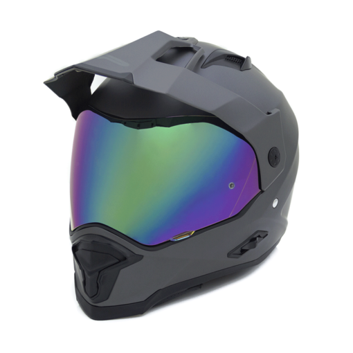 Casco Fp Barstow S5 Titanio Visor Iridium