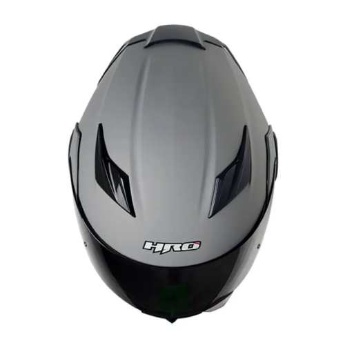 Casco Hro 3400Dv Evo Gris Visor Iridium Silver