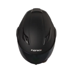 Casco Hro 3400Dv Evo Negro Silver Visor Iridium Azul