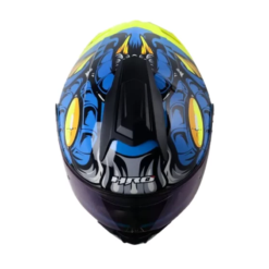 Casco Hro 3480dv Evo Agrext Azul Gris Visor Iridium Azul