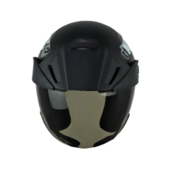 Casco Ich 102 Rider Negro Blanco Visor Smoke