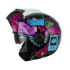 Casco Ich 3110 Kids Feel Negro Azul
