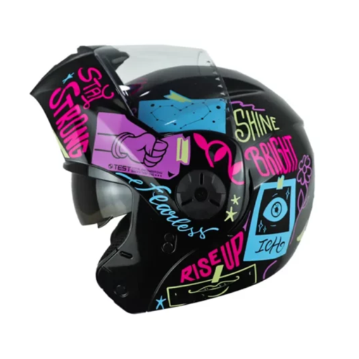 Casco Ich 3110 Kids Feel Negro Azul