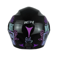 Casco Ich 3110 Kids Feel Negro Lila