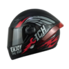 Casco Ich 501sp Crank Negro Rojo Visor Smoke