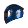Casco Ich 501sp Solid Camaleón Azul Visor Azul