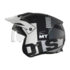 Casco Mt District Sv S Miata B2 Negro Gris Mate