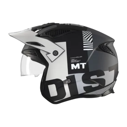 Casco Mt District Sv S Miata B2 Negro Gris Mate