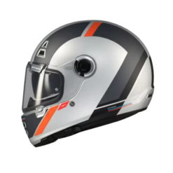 Casco Mt Jarama Sv Cargo A5 Blanco Gris Brillo