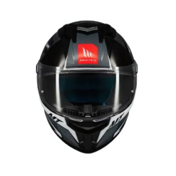 Casco Mt Stinger 2 Tron B12 Negro Gris Brillo