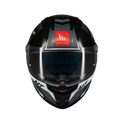 Casco Mt Stinger 2 Tron B12 Negro Gris Brillo