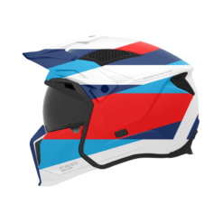 Casco Mt Streetfighter Sv S Digital A5 Blanco Rojo