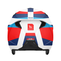 Casco Mt Streetfighter Sv S Digital A5 Blanco Rojo