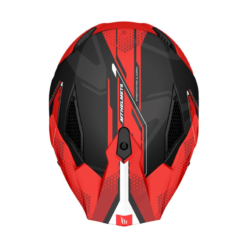 Casco Mt Streetfighter Sv S Goron B5 Negro Rojo