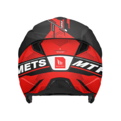 Casco Mt Streetfighter Sv S Goron B5 Negro Rojo