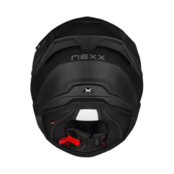 Casco Nexx Y.100R Full_Black Negro Visor Iridium Dorado