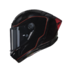 Casco Nolan X-804 Rs Ultra Carbon Asso Di Picche Negro Rojo