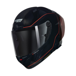 Casco Nolan X-804 Rs Ultra Carbon Asso Di Picche Negro Rojo