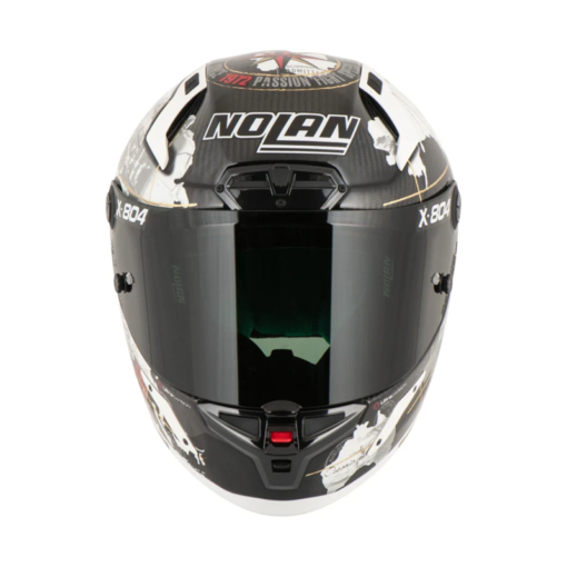 Casco Nolan X-804 Ultra Carbon Checa Blanco