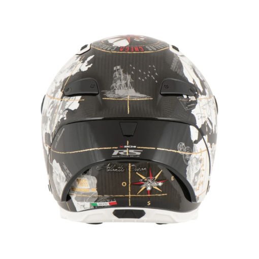 Casco Nolan X-804 Ultra Carbon Checa Blanco