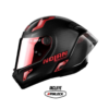 Casco Nolan X-804 Ultra Carbón Iridium Negro Rojo