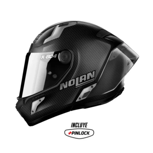 Casco Nolan X-804 Ultra Carbón Silver Negro