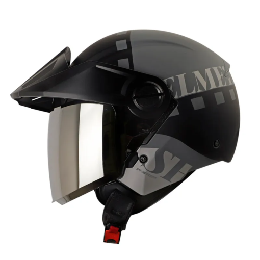 Casco Shaft 212 Ditto Gris Oscuro Visor Iridium Silver
