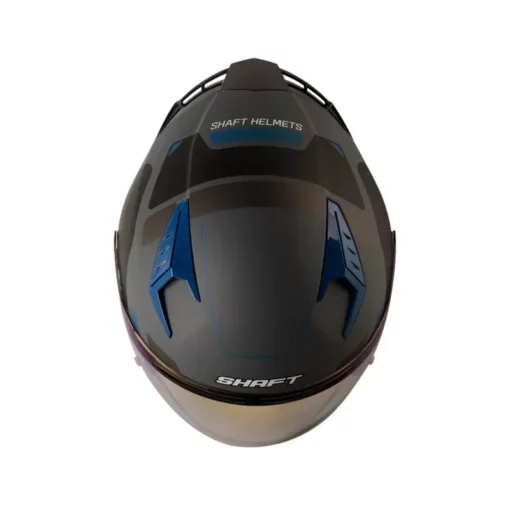 Casco Shaft 226 Gt Balam Gris Oscuro Azul Visor Iridium AzulCasco Shaft 226 Gt Balam Gris Oscuro Azul Visor Iridium Azul