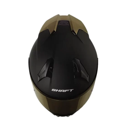 Casco Shaft 560 Evo Solid Negro Morado Visor Iridium Morado