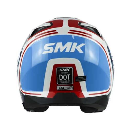 Casco Smk Gtj Tourer Azul Rojo Blanco 1