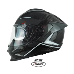 Casco Smk T-Car Nero Gp Negro Gris
