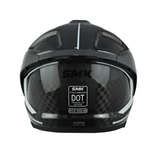 Casco Smk T-Car Nero Gp Negro Gris