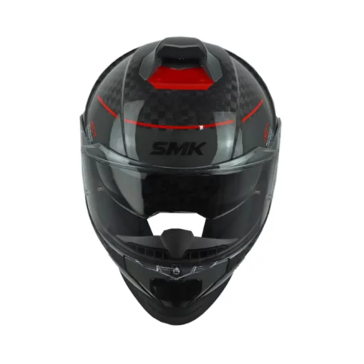 Casco Smk T-Car Nero Gp Negro Rojo