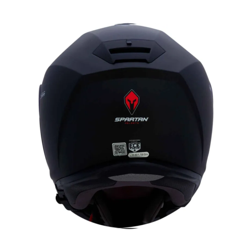 Casco Spartan Gecko Sv Solid Negro