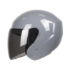 Casco Tech T10 Plano Gris Visor Smoke