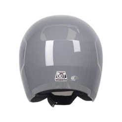 Casco Tech T10 Plano Gris Visor Smoke