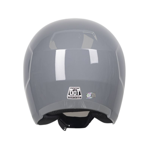 Casco Tech T10 Plano Gris Visor Smoke