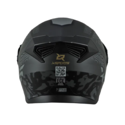 Casco X-Sports 165 Girard Negro Gris