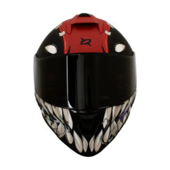 Casco X-Sports V151 Venompool Negro Rojo
