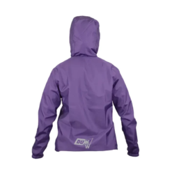 Chaqueta Poliester Bullet Doble Faz Fem Negro Morado