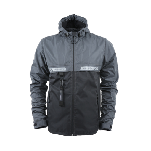 Cortaviento Pigmalion Euro Gris Negro Mas